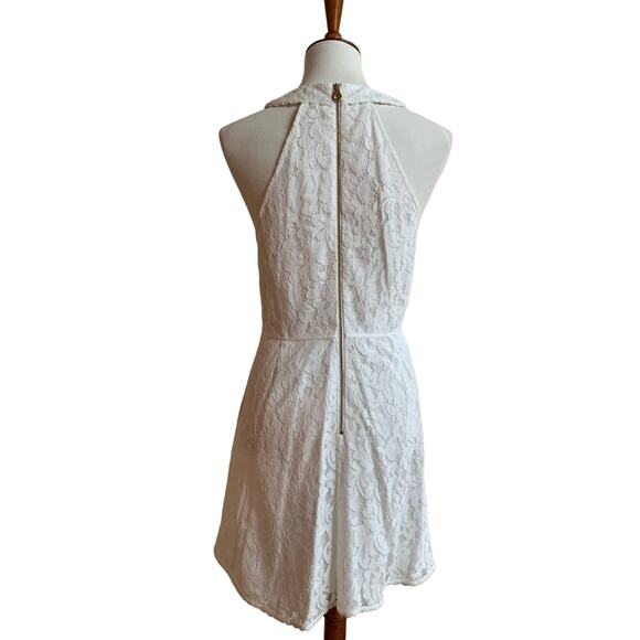 Draper James Lace Payton Dress in willow white, size 14 - Picture 4 of 8